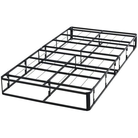 half-fold steel box spring full|Mainstays Classic Folding Box Spring .